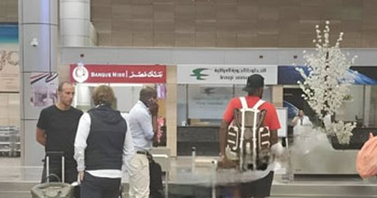 وصول موديست للقاهرة تمهيدا لتوقيع عقود انضمامه للأهلى
