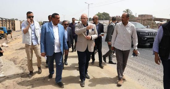 وزير التنمية المحلية يتفقد مع محافظ بنى سويف مشروعات الخطة الاستثمارية للمحافظة
