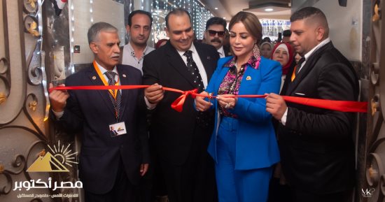 رئيس حزب مصر أكتوبر تفتتح مقر أمانة الغربية لخدمة المواطنين بحضور قيادات وأعضاء الحزب