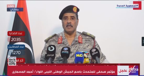 المسمارى: 1.2 مليون شخص تضرروا من العاصفة "دانيال"