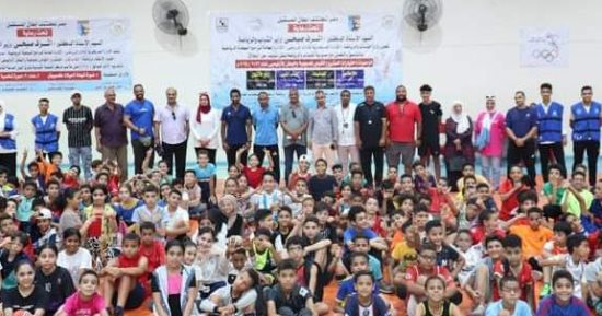 عقد اختبارات الانتقاء لألعاب القوى بالمشروع القومى للموهبة والبطل الأولمبى ببنى سويف