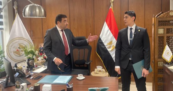 مساعدو وزير العدل وعدد من القضاة يتفقدون مبنى الوزارة بالعاصمة الإدارية