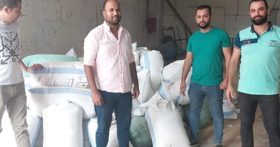 ضبط أكثر من 3 أطنان قمح محلى داخل أحد المخازن بالإسكندرية بدون تصريح