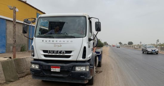 مياه القليوبية تنشر معدات وسيارات شفط مياه الأمطار تحسبا لسوء الأحوال الجوية