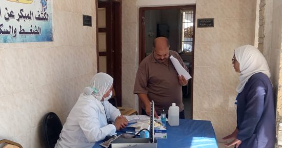 قافلة طبية مجانية بالتل الكبير فى الإسماعيلية تستقبل 307 مواطنين فى أول أيامها