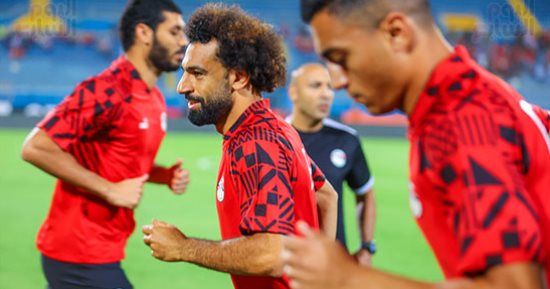 صلاح يخوض تدريبه الأول مع منتخب مصر استعدادا لـ زامبيا والجزائر بالإمارات