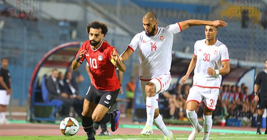 منتخب مصر يتأخر أمام تونس 1 - 2 فى الشوط الأول