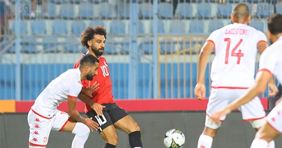منتخب مصر يتأخر بهدفين مقابل هدف أمام تونس بعد مرور 75 دقيقة