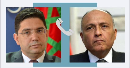 وزير الخارجية يعيد التأكيد على دعم مصر وتضامنها الكامل مع المغرب
