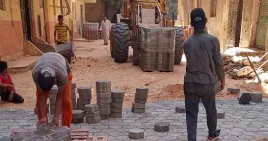 اعرف الشوارع الجارى رصفها بأحياء طرة والمعادى والبساتين ودار السلام بالقاهرة