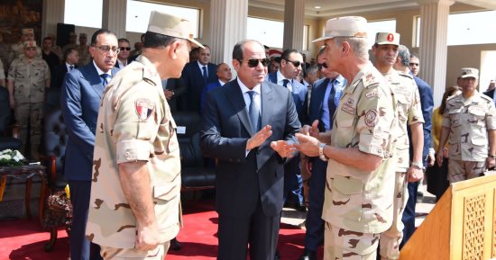 الرئيس السيسى يشكر أجهزة الدولة على سرعة التنسيق مع الأشقاء فى ليبيا والمغرب