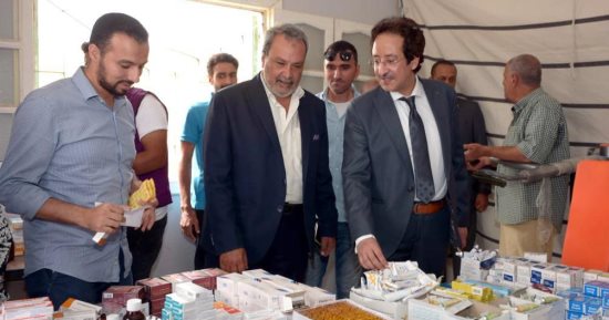 قافلة جامعة طنطا الطبية تقدم الرعاية لـ 1205 حالات بمدينتى رفح والشيخ زويد