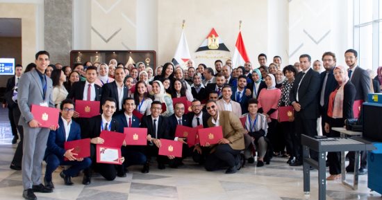 "معلومات الوزراء" يكرم طلاب الجامعات وشباب الخريجين بعد انتهاء فترة تدريبهم