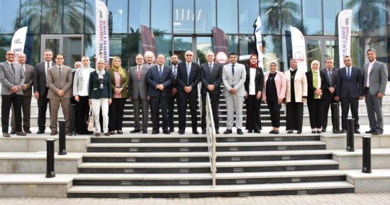 جائزة مصر للتميز الحكومى والمجلس الأعلى للجامعات فى زيارة لجامعة عين شمس 