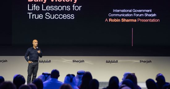 روبن شارما في "الدولي للاتصال الحكومي 2023": سر القيادة 