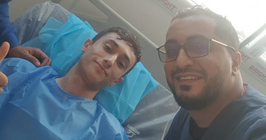 إنقاذ شاب ليبى بعد 6 أيام تحت الأنقاض فى درنة.. صور