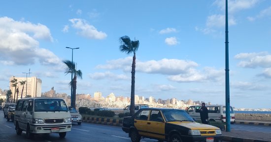 طقس الإسكندرية اليوم.. حار نهارا رطب ليلا والعظمى تسجل 30 درجة