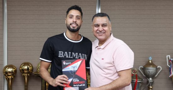 الأهلى يجدد عقد أحمد مهيب لاعب السلة 4 مواسم
