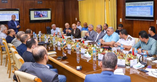 ميناء دمياط يستقبل أعضاء لجنة التفتيش ومراجعة إجراءات الموانئ المصرية
