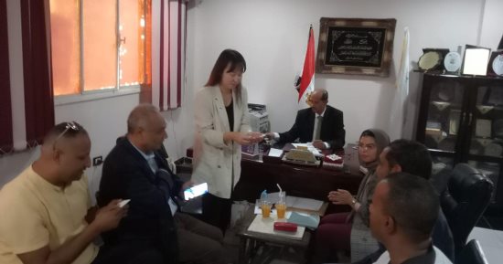 "رياضة الأقصر" تستقبل وفد مكتب الوكالة الكورية لبحث التعاون فى التايكوندو
