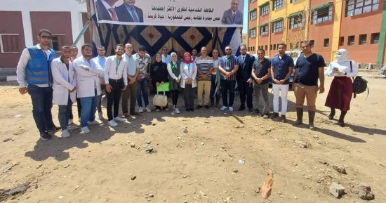 جامعة بني سويف تطلق قافلة طبية شاملة لقرية طنسا ضمن مبادرة حياة كريمة