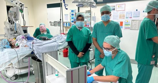 برنامج تدريبى لأطباء جامعة سوهاج بمستشفى إفنجليش بألمانيا.. صور 