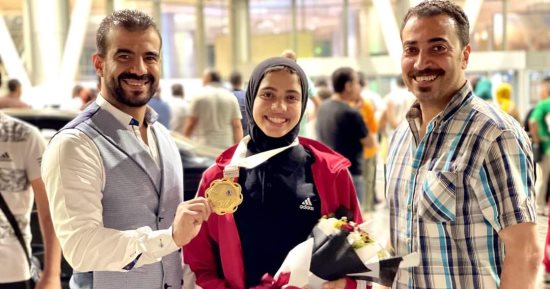  "أروى" بنت الشرقية تحصد المركز الأول على إفريقيا فى الكاراتيه ببطولة كازابلانكا.. صور