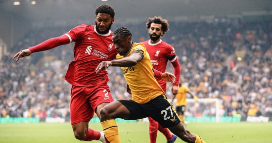 وولفرهامبتون ضد ليفربول.. هوانج هى تشان يتقدم للذئاب فى الشوط الأول