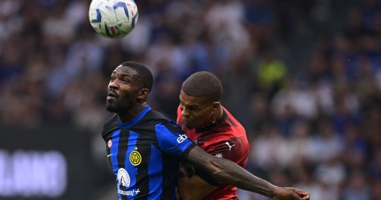 ملخص وأهداف مباراة إنتر ضد ميلان 5-1 في الدوري الإيطالي.. فيديو