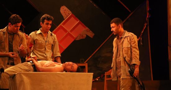 عرض "سان مالو" بالإسكندرية يُناقش تداعيات الحروب من جانب طفولي