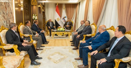 وزير الإنتاج الحربى يستقبل "محافظ جنوب سيناء" لبحث سبل تعزيز التعاون المشترك