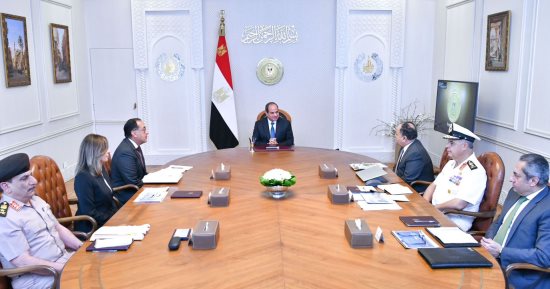 الرئيس السيسي يبحث الموقف التنفيذى لعدد من المشروعات فى العاصمة الإدارية.. ويوجه بتعزيز التعاون مع الخبرات العالمية لإدارة وتشغيل مدينة الفنون والثقافة بما يعظم من قيمتها كمنارة للإبداع الفنى والثقافى المصرى