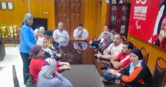 كشف طبى شامل للاعبى منتخب رفع الأثقال البارالمبى قبل بطولة العالم بالقاهرة