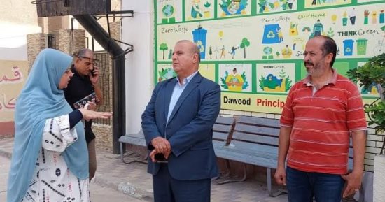 وكيل "تعليم دمياط" يتابع استعدادات المدارس لبداية العام الدراسى الجديد