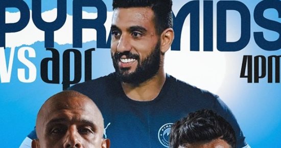 أون تايم سبورتس تنقل مباراتى بيراميدز مع الجيش الرواندى وفيوتشر وسيجندا
