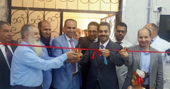 رئيس "النوبارية الجديدة" يشارك في افتتاح مركز غسيل كلوي بعد تطويره