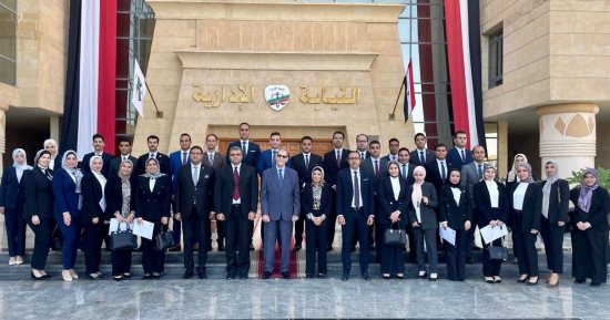 المستشار حافظ عباس يشهد فعاليات ختام الدورتين التدريبيتين لمعاوني النيابة الإدارية