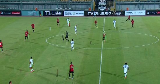 طلائع الجيش ضد البنك الأهلى.. عبد الرحمن شيكا يسجل الثانى للفريق العسكرى