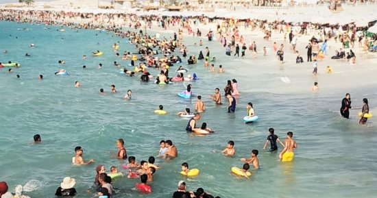 طقس مطروح اليوم.. معتدل والحرارة العظمى 30 درجة واستمرار الإقبال المصيف