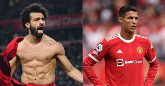 محمد صلاح ورونالدو فى التشكيل المثالى للاعبين المتاحين بالمجان عام 2025