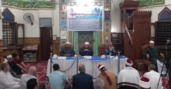 أوقاف القليوبية تفتتح الأسبوع الثقافى بكفر شكر بعنوان "عالمية الرسالة المحمدية"