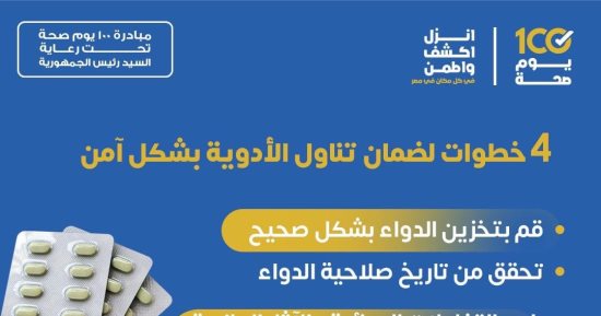 الصحة تكشف 4 خطوات لضمان تناول الدواء بشكل صحيح.. تفاصيل 