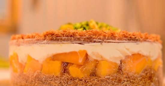 طريقة عمل الكنافة بالمانجو.. حلوة فى كل وقت مش بس رمضان