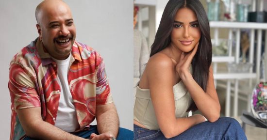 "على باب العمارة" يجمع آية سماحة بحاتم صلاح بعد مسلسل الصفارة