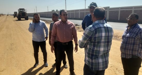 رئيس جهاز الشروق يتفقد محاور الطرق بالمدينة ويوجه بسرعة إنهاء أعمال التنفيذ