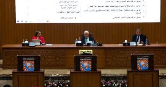 محافظ جنوب سيناء: استمرار دوران عجلة التنمية بكل المشروعات رغم الظروف الدولية الصعبة