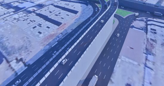 محافظ الإسكندرية يتفقد إنشاء كوبرى الربط بين شارع السادات 45 والدولى الساحلى
