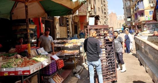 الجيزة: رفع 400 حالة إشغال خلال حملات مكبرة بحى الطالبية