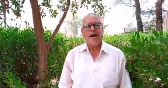 مواطن من الوادى الجديد للرئيس السيسى: بنحبك يا ريس واحنا وراك وبندعمك.. فيديو