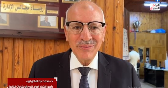 رئيس اتحاد ذوى الإعاقة: ندعم ترشح الرئيس السيسى لاستكمال مسيرة النجاح.. فيديو